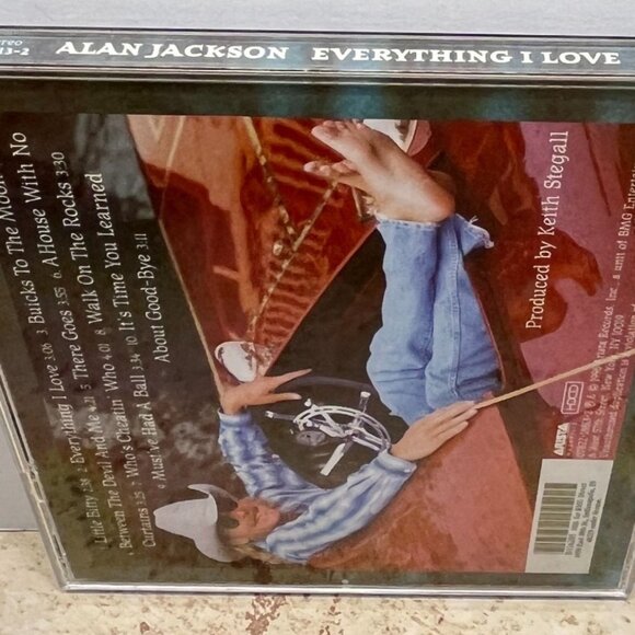 Alan Jackson Everything I Love Country CD 12 Tracks Little Bitty Whos Cheatin - Picture 6 of 6